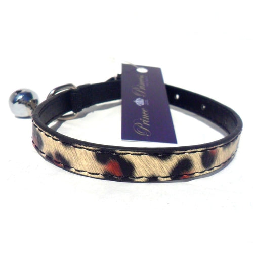 Leopard Print Cat Collar